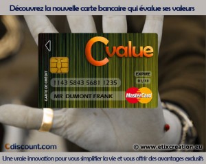 Cvalue Cdiscount carte bancaire réalisé par Stéphane Thirion publicité pour entreprise 