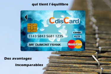 Carte cdiscarte Cdiscount