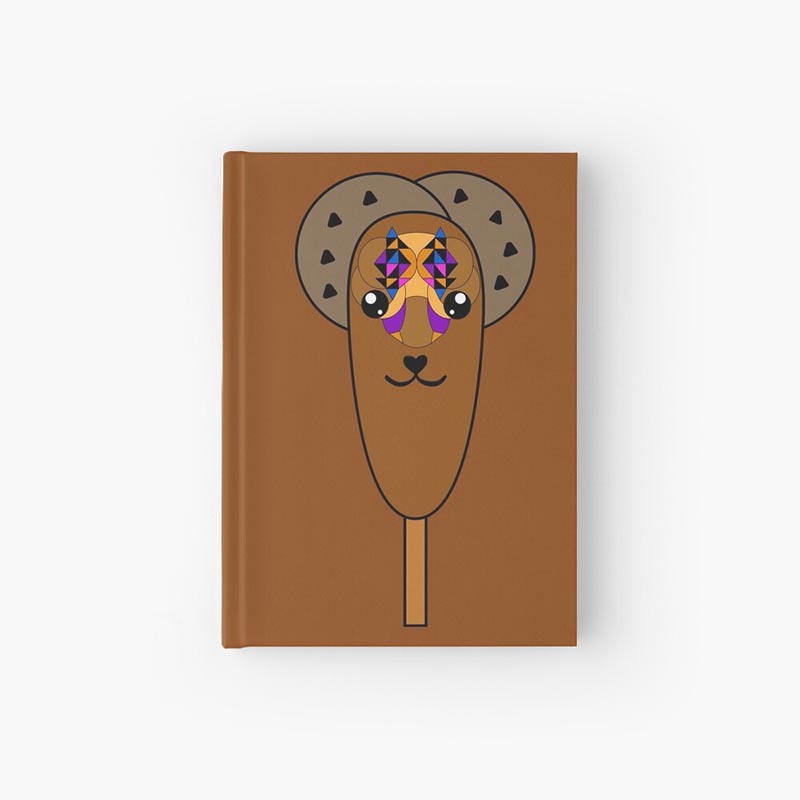 Carnet glace chocolat