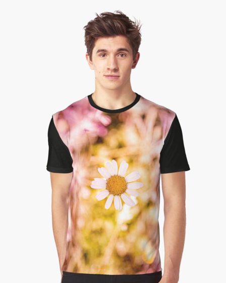 T-shirt homme marguerite