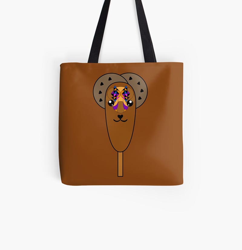 achat sac déco glace chocolat