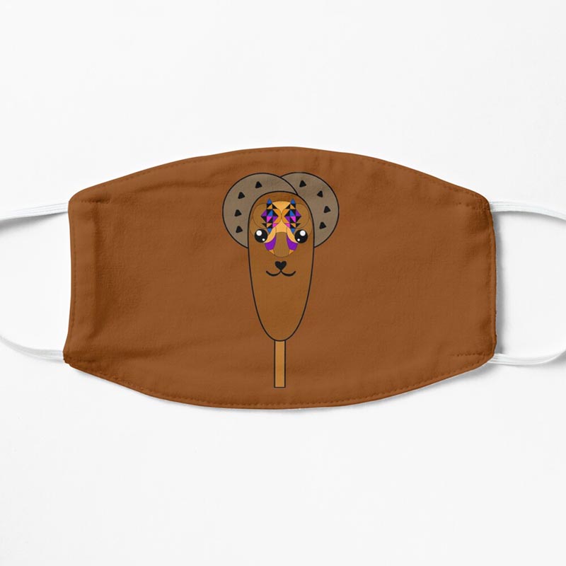 masque glace chocolat