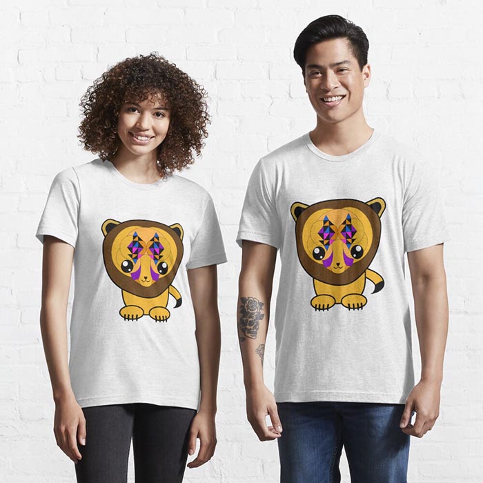 t-shirt lion